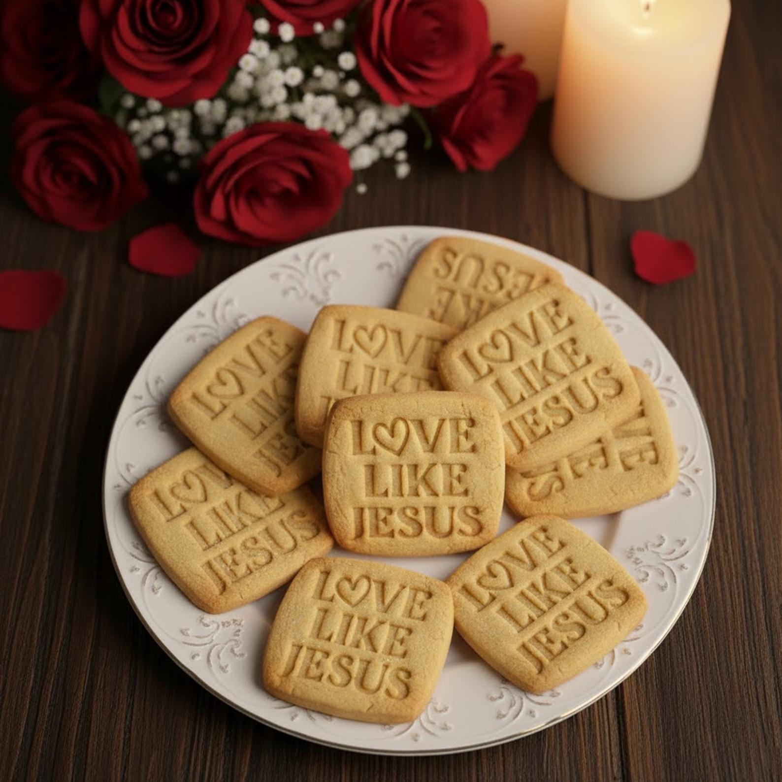Love Like Jesus Cookie Cutter, Valentine Cookie Cutter, Preppy Valentine, Love Cookie, Heart Cookie, Cookie Baking, Valentine’s Gifts