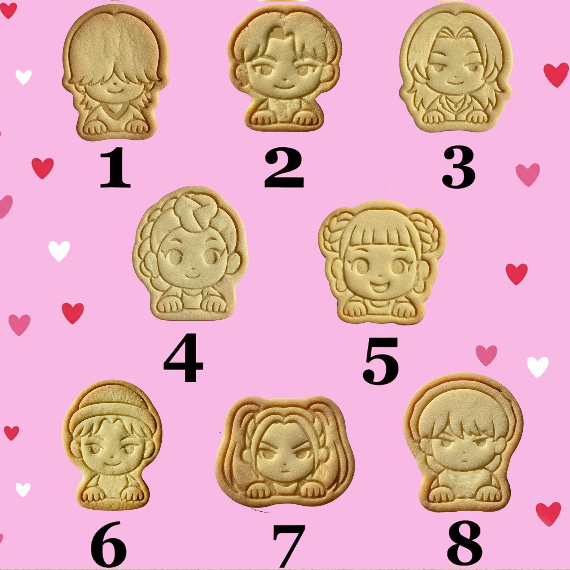 Kpop Girls Cookie Cutter, My Little Soda Pop, Valentine Cookie Cutter, Valentine Gifts