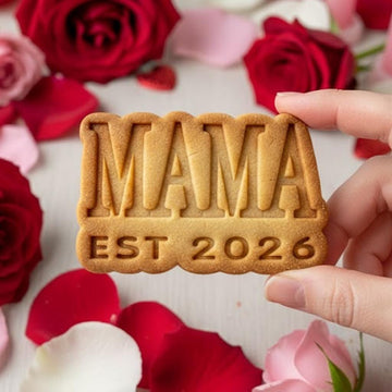 Mama Est Cookie Cutter, Custom Mama Cookie Cutter, Mother Cookie Cutter, Mother Day Gift
