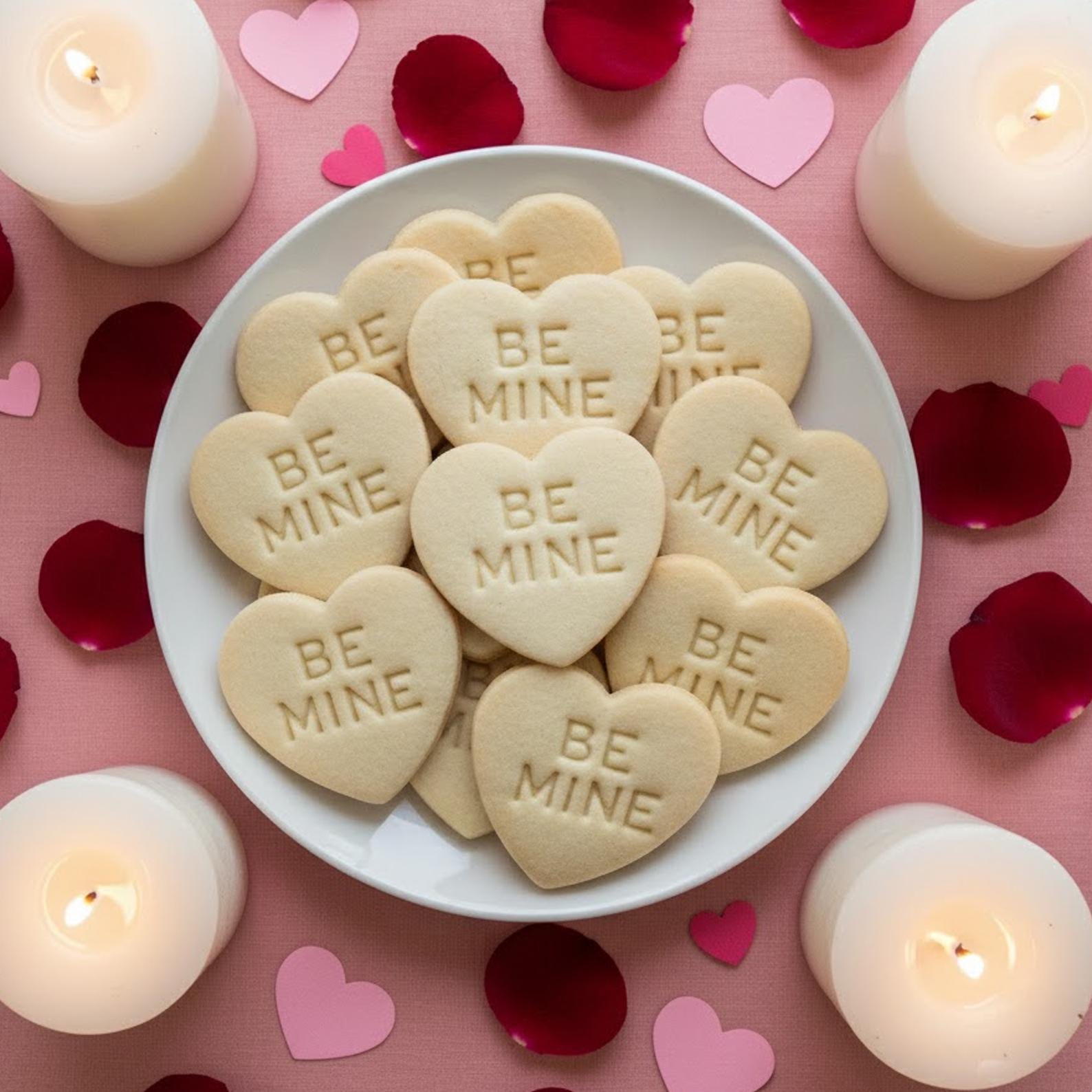 Be Mine Cookie Cutter, Valentine Cookie Cutter, Wedding Cookie, Cookie Stamp, Valentine’s Cookie Cutters, Mini Heart Cookie Cutter