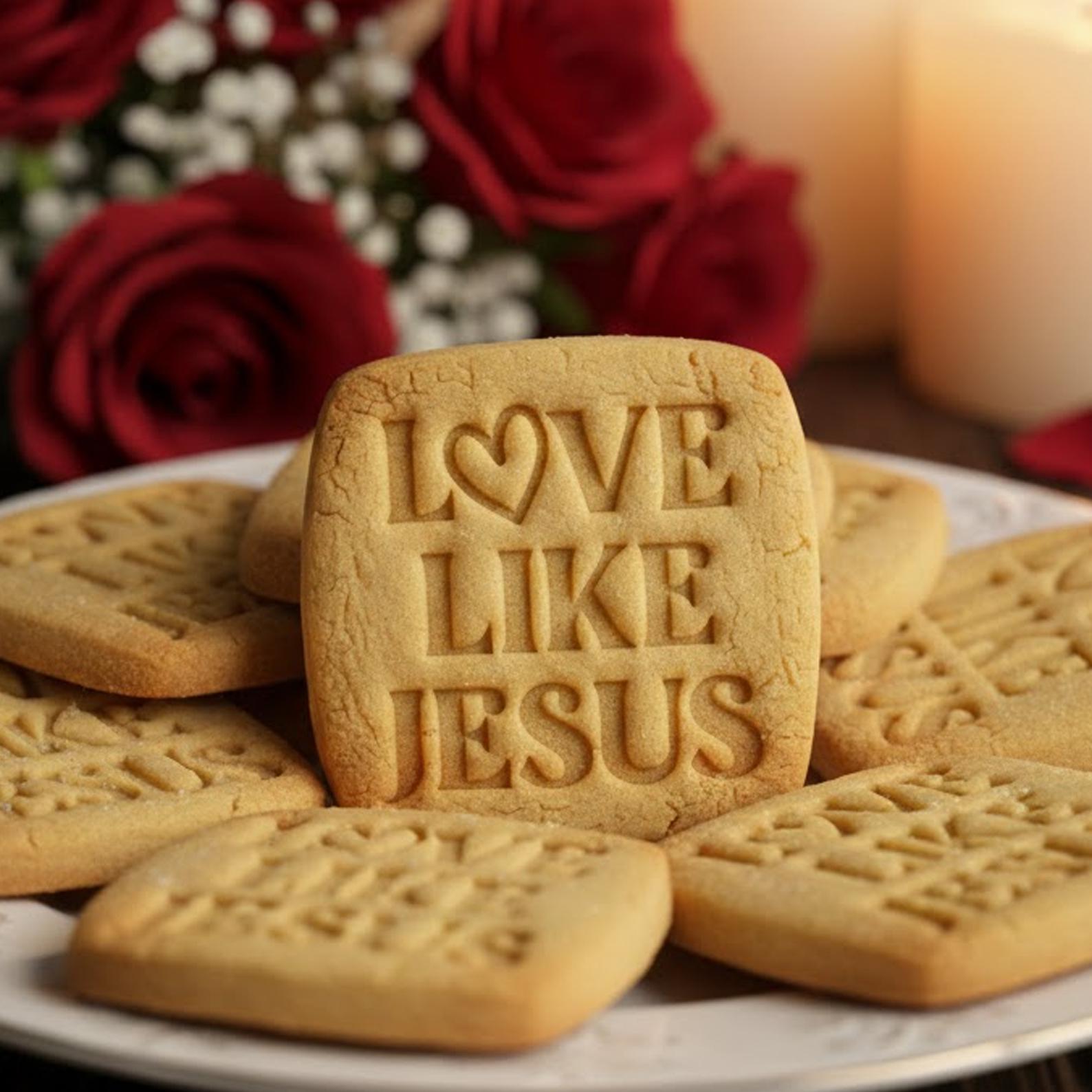 Love Like Jesus Cookie Cutter, Valentine Cookie Cutter, Preppy Valentine, Love Cookie, Heart Cookie, Cookie Baking, Valentine’s Gifts