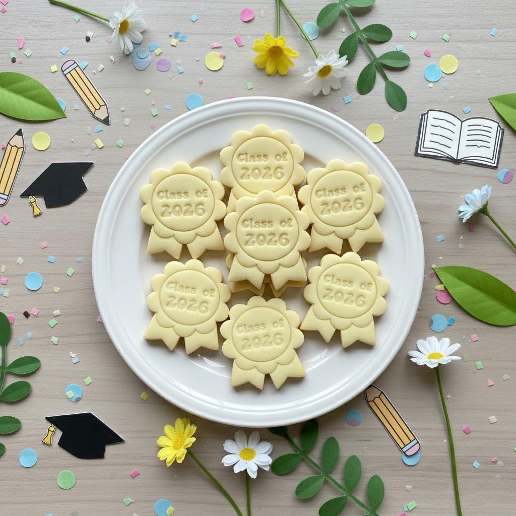 Class Of 2026 Cookie Cutter, Custom School Cookie, Back to School Cookie Cutter, School Celebration, Graduation Gift