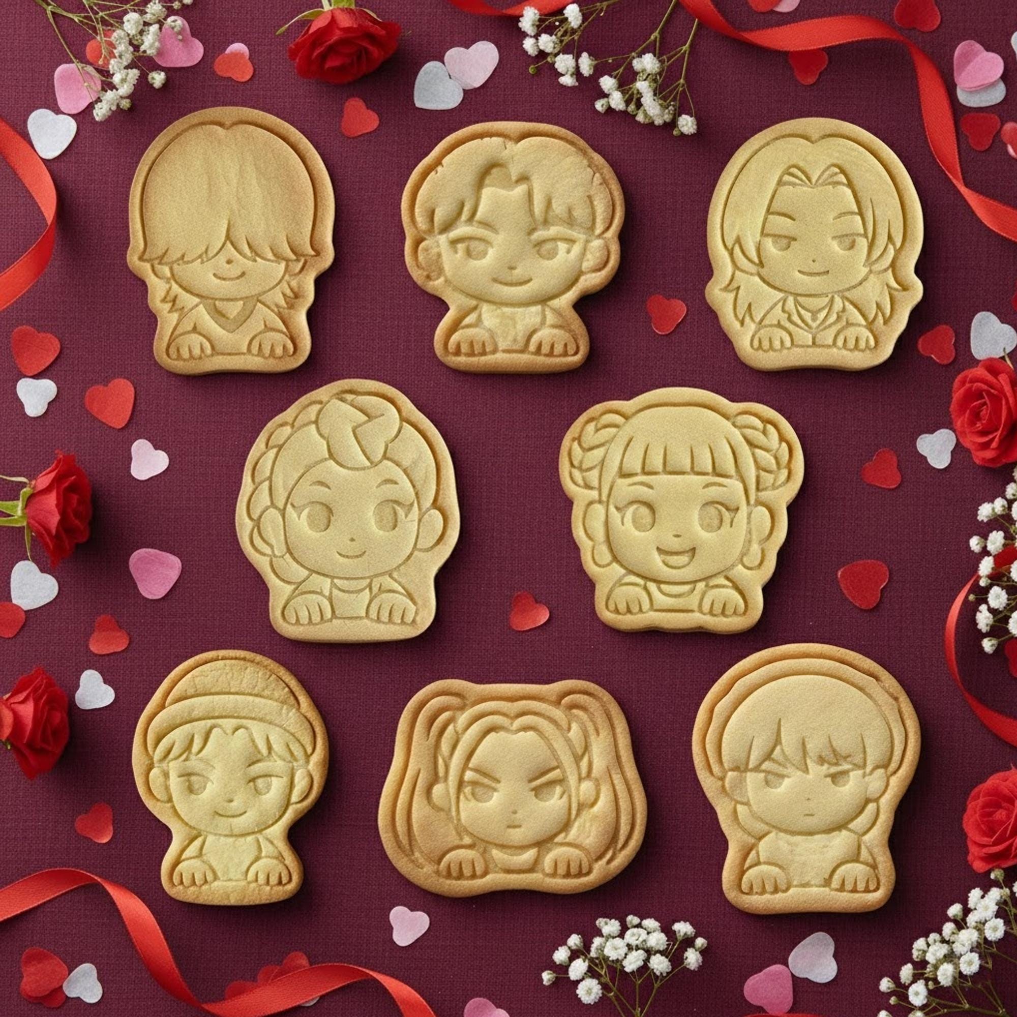 Kpop Girls Cookie Cutter, My Little Soda Pop, Valentine Cookie Cutter, Valentine Gifts