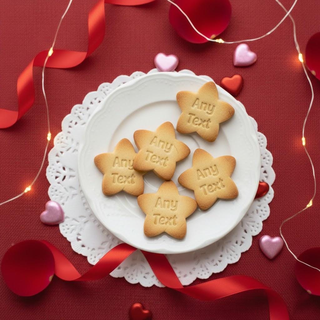 Any Text Words Custom Cookie, Text Cookie Cutter & Stamp, Custom Clay Cutter, Custom Name, Personalization Cookie Stamp