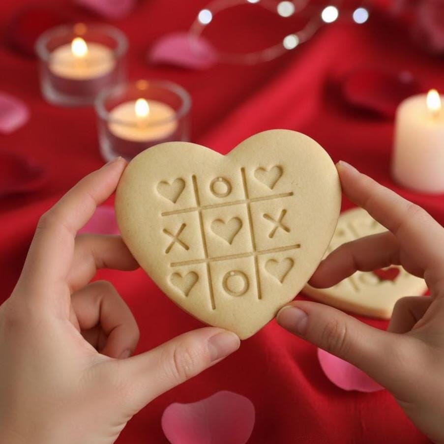 XOXO Valentine Cookie Cutter, Clay Cutter, Love Valentine Stamp Cutter, Cookie Baking, Be Mine, Valentine’s Gifts, Gift For Couple