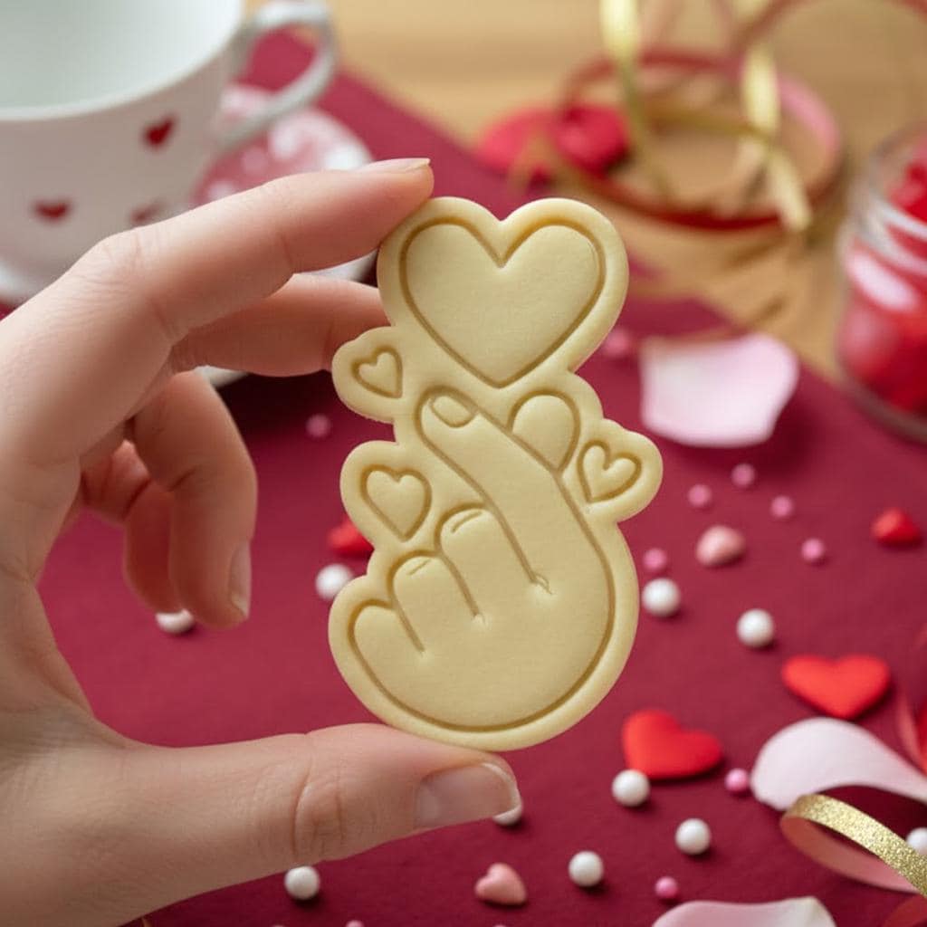 Love Heart Cookie Cutter, Clay Cutter, Love Stamp, Cookie Baking, Be Mine, Valentine’s Gifts, Valentine’s Cookie Cutters, Gift For Couple