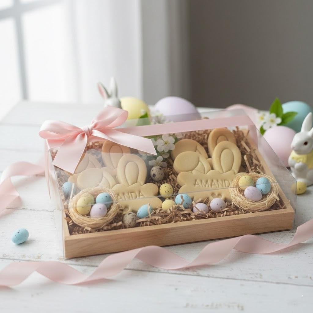 Personalization Name Bunny Easter Day Cookie Cutter, Easter Day Cookie, Easter Day Gifts, Bunny Cookie Cutter, Easter Kids