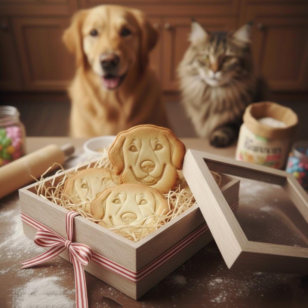 Custom Pet Portrait Cookie Cutter, Personalized Dog Cat Face Stamp, Gift For Pet, Dog Clay Cutter, Pet Cookie Stamp