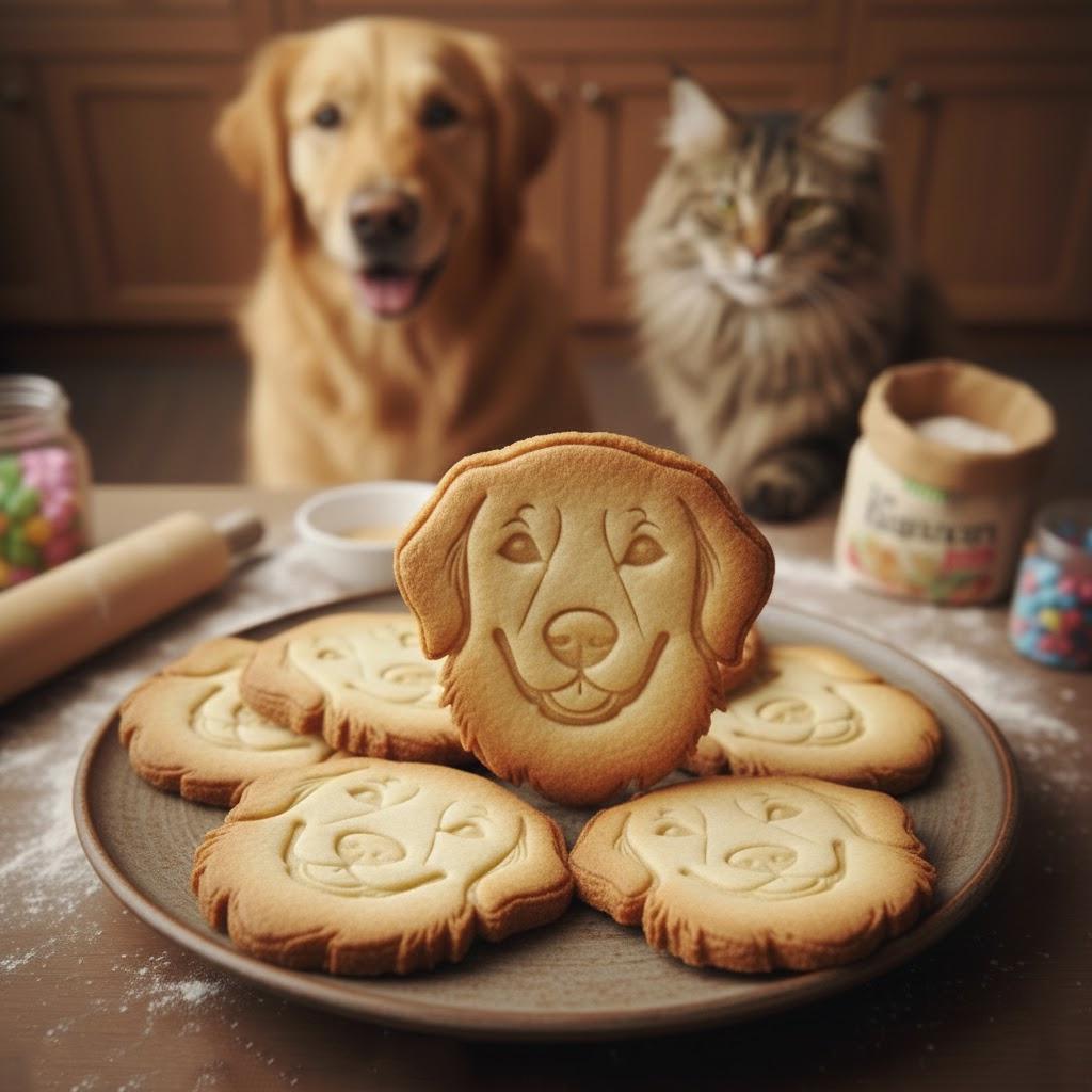 Custom Pet Portrait Cookie Cutter, Personalized Dog Cat Face Stamp, Gift For Pet, Dog Clay Cutter, Pet Cookie Stamp