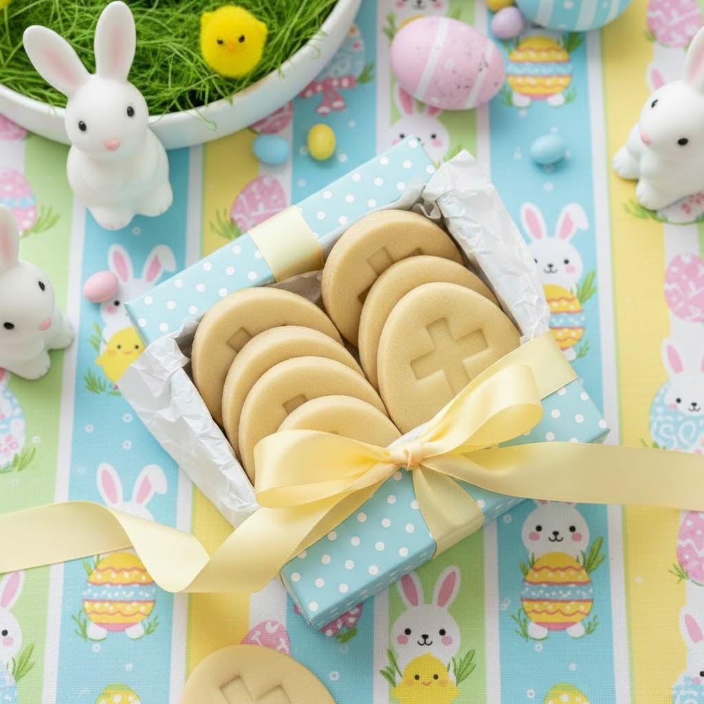 Egg Cross Easter Cookie Cutter Stamp, Easter Day Gifts, Easter Baking, Rabbit Cookie, Cross Clay Cutter, Cross Stamp Cookie