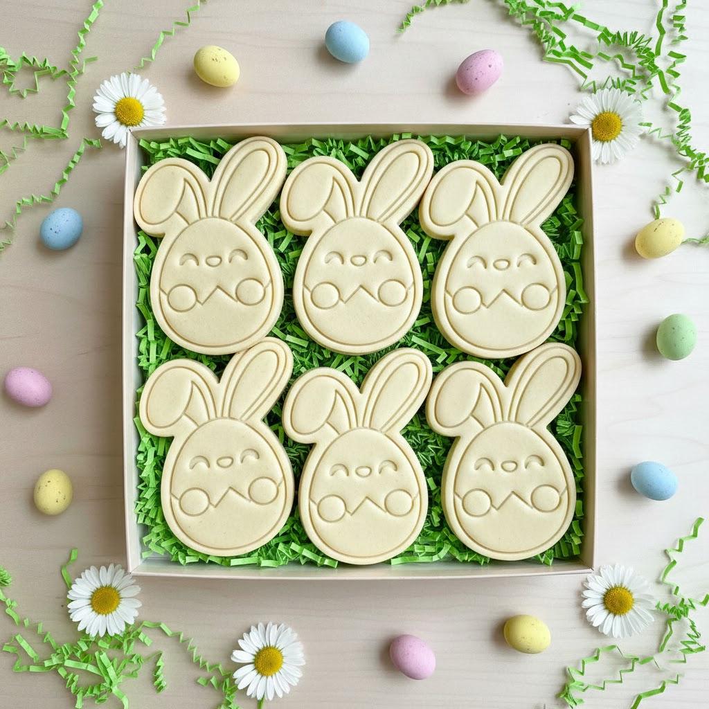 Cute Bunny Easter Cookie Cutter Stamp, Rabbit Cutter, Easter Baking, Rabbit Easter Cookie, Rabbit Clay Cutter, Easter Gifts, Fondant Cutter