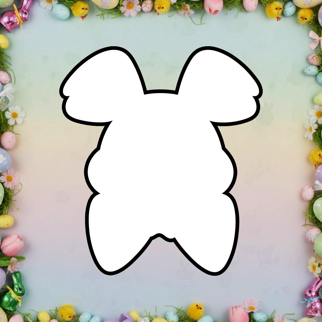 Rabbit Easter Cookie Cutter, Bunny Cutter, Easter Baking, Rabbit Easter, Bunny Clay Cutter, Easter Gifts, Fondant Cutter, Bunny Clay Cutter