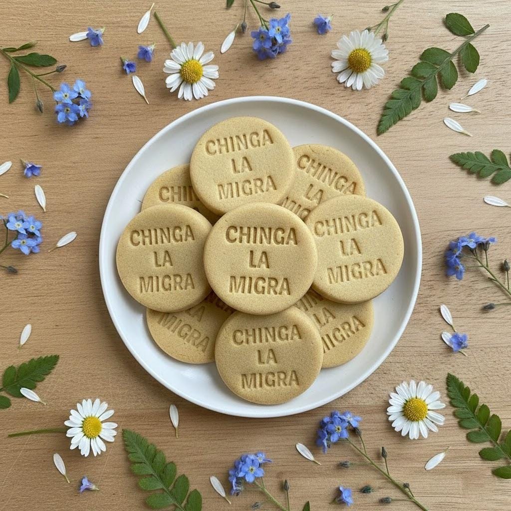 Chinga La Migra Polymer Clay Cutter, Be Good Cookie Cutter, Ice Out Cutter, Ice Out Pin, Gift For Protest, Stamp Cutter, Human Rights