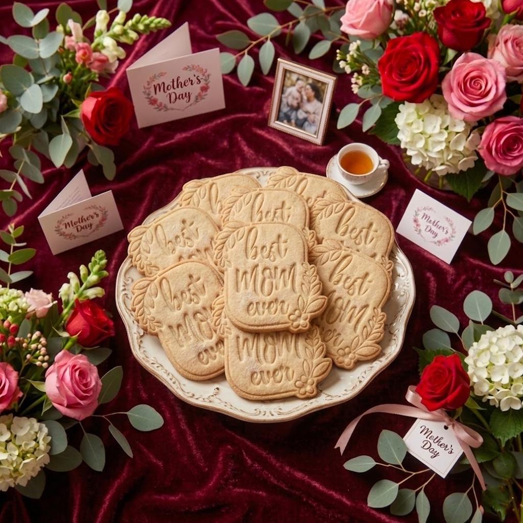 Best Mom Ever Cookie Cutter & Stamp, Mom Cookie Cutter, Custom Mom, Cookie Stamp, Fondant Cutter, Mother day Gifts, Gift For Mom