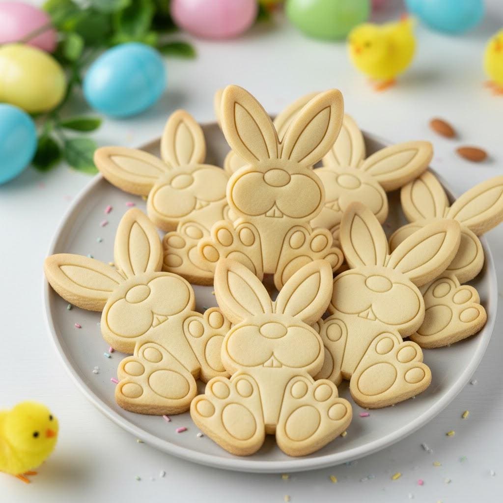Bunny Easter Cookie Cutter Stamp, Easter Day Gifts, Bunny Cutter, Easter Baking, Rabbit Easter Cookie, Rabbit Clay Cutter