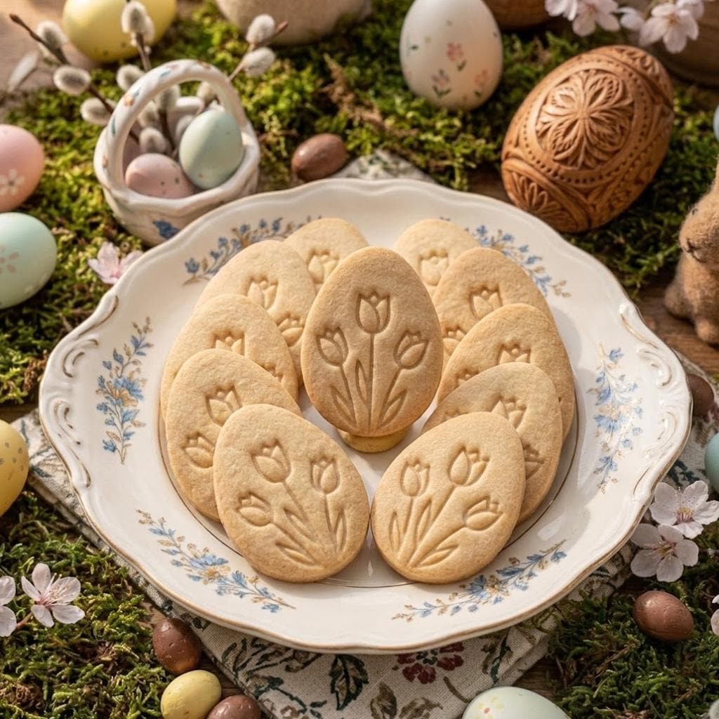 Eggs With Tulip Easter Cookie Cutter Stamp, Personalized Cookie, Easter Day Gifts, Bunny Cutter, Easter Baking, Bunny Cutter, Fondant Cutter