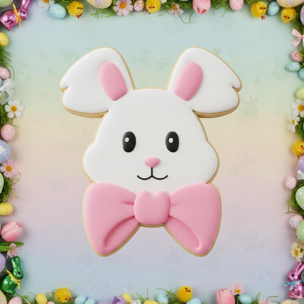 Rabbit Easter Cookie Cutter, Bunny Cutter, Easter Baking, Rabbit Easter, Bunny Clay Cutter, Easter Gifts, Fondant Cutter, Bunny Clay Cutter