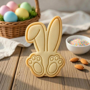 Easter Bunny Cookie Cutter & Stamp, Bunny Cookie Cutter, Easter Baking Stamp, Cute Bunny Cookie Stamp, Spring Cookie Easter Gift
