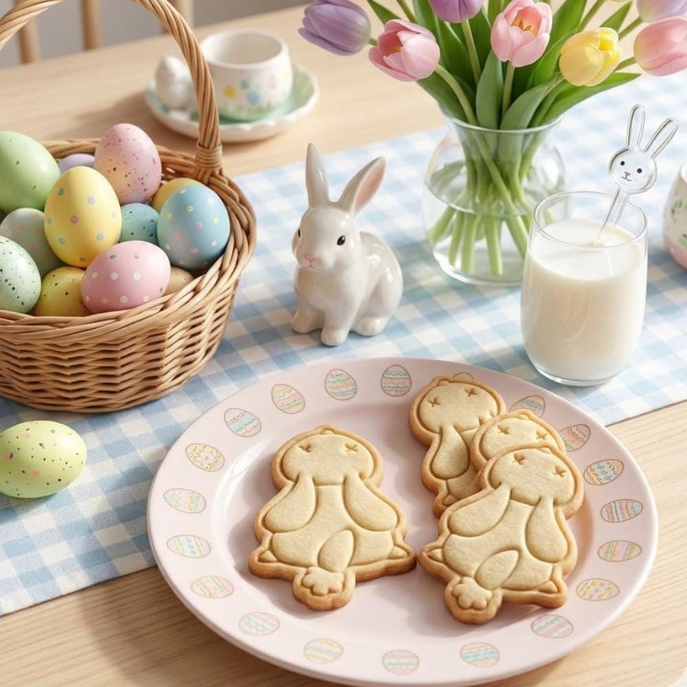 Easter Bunny Cookie Cutter & Stamp, Cute Bunny Cookie Stamp, Rabbit Cookie Cutter, Easter Cookies, Spring Cookie Cutter