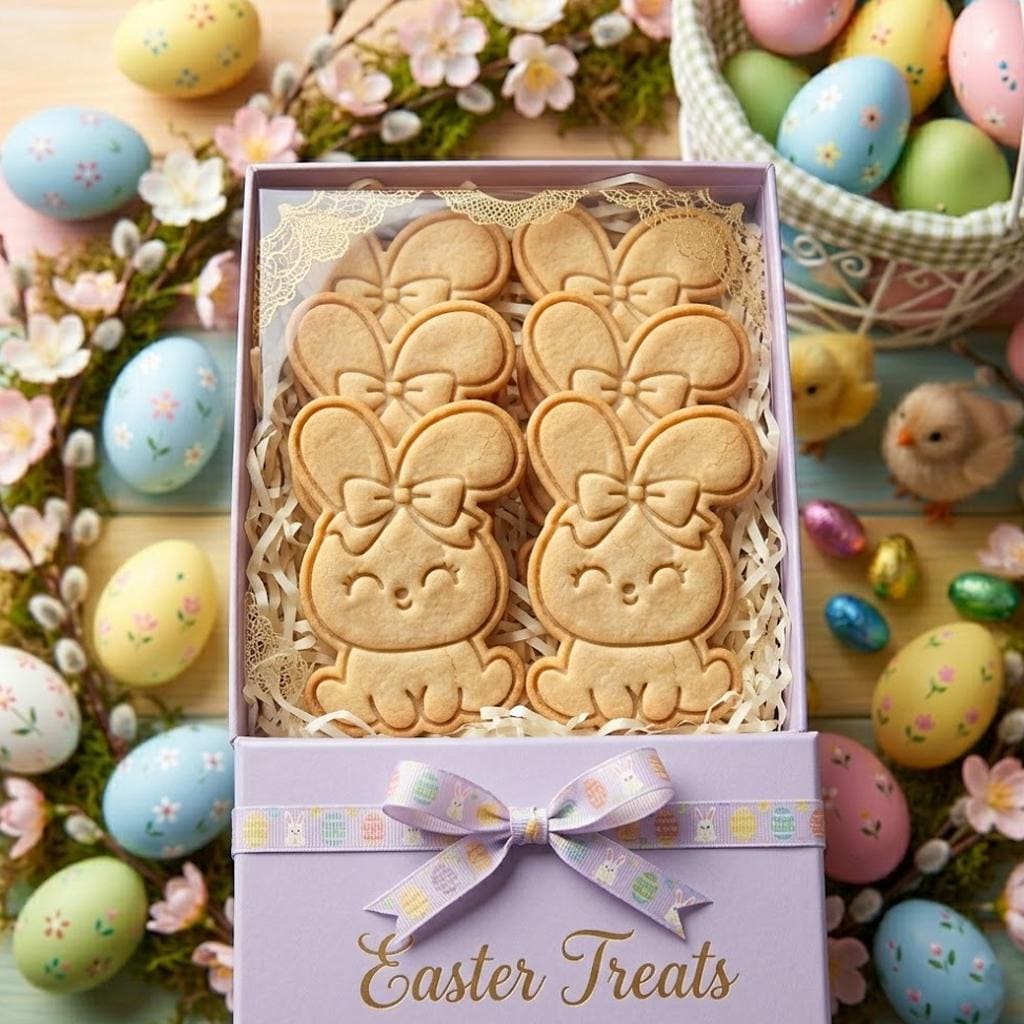 Bunny With Bow Cookie Cutter Stamp, Happy Easter, Personalized Easter Cookie, Easter Day Gifts, Bunny Cutter, Bunny Cutter, Easter Baking
