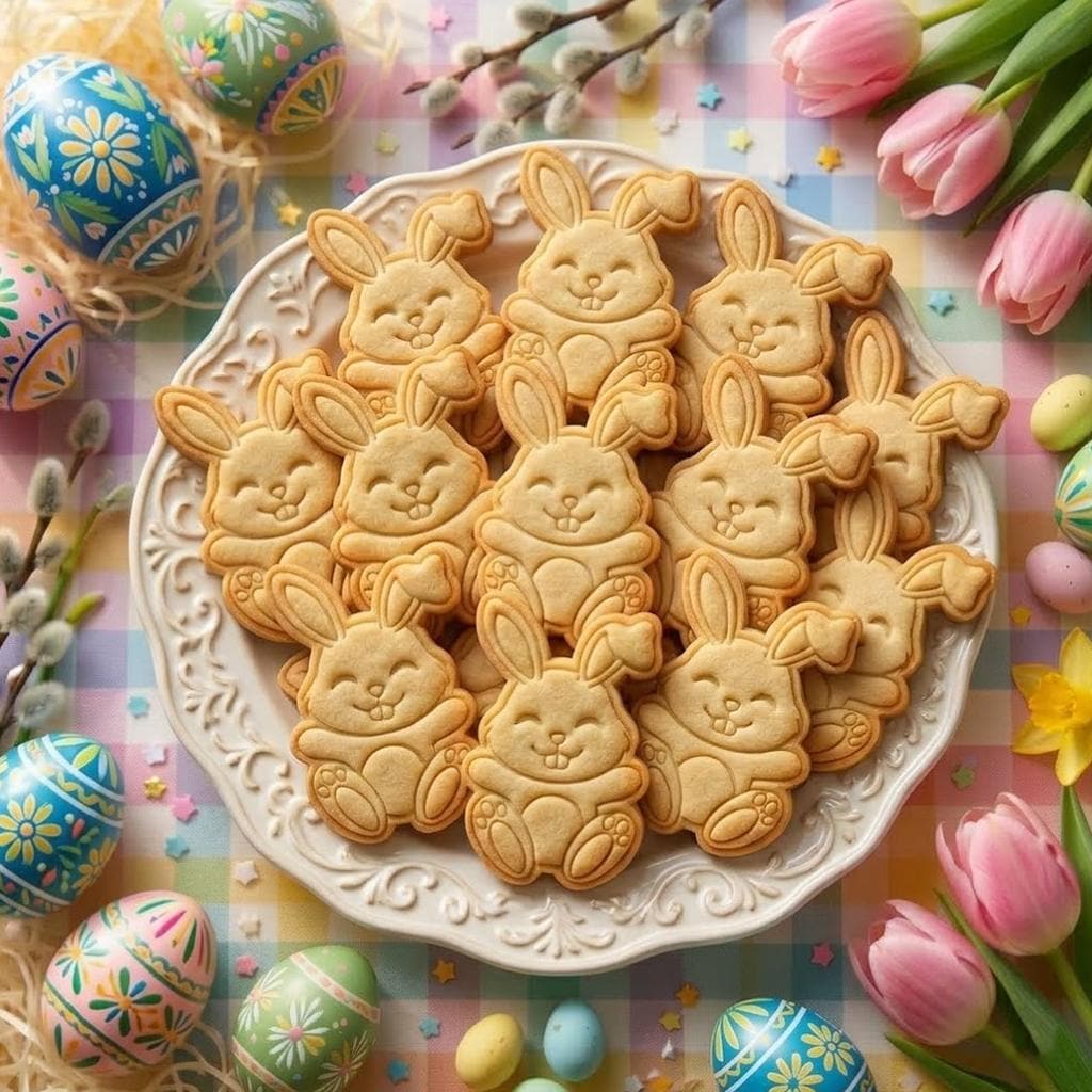 Easter Bunny Cookie Cutter Stamp, Easter Day Gifts, Bunny Cutter, Easter Baking, Rabbit Easter Cookie, Rabbit Clay Cutter, Happy Easter Day