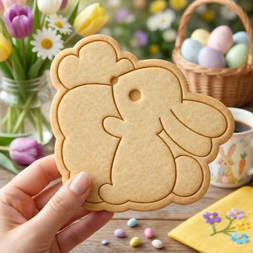 Cute Bunny Chick Cookie Cutter, Easter Bunny Chick Cookie Stamp, Spring Easter Cookie Cutter, Rabbit Chick Cookie Stamp