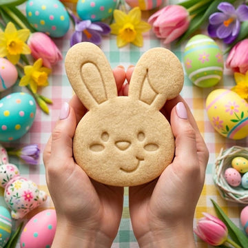 Cute Bunny Easter Cutter Stamp, Easter Day Gifts, Bunny Cutter, Easter Baking, Rabbit Easter Cookie, Rabbit Clay Cutter, Egg With Rabbit