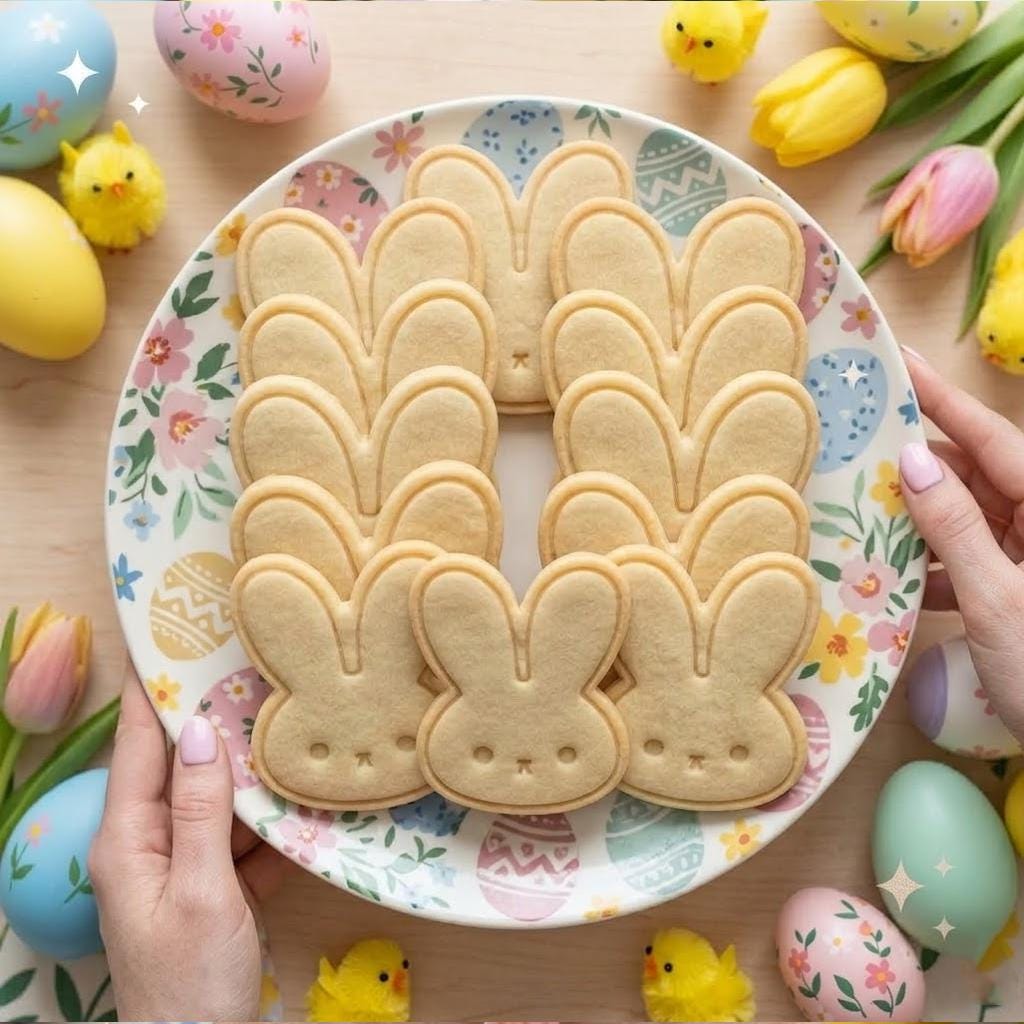 Cute Rabbit Easter Cutter Stamp, Easter Day Gifts, Bunny Cutter, Easter Baking, Rabbit Easter Cookie, Bunny Clay Cutter, Egg With Rabbit