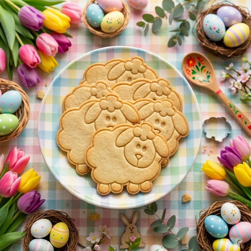 Cute Sheep Easter Cutter Stamp, Easter Day Gifts, Bunny Cutter, Easter Baking, Rabbit Easter Cookie, Egg With Rabbit, Sheep Cutter
