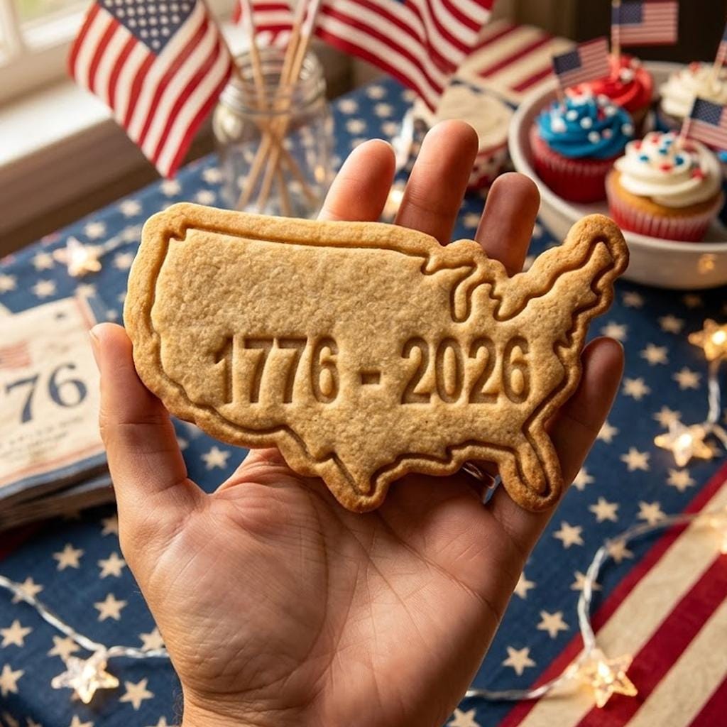 250th Anniversary USA Cookie Stamp, American Flag Cutter Stamp, Patriotic Baking, Patriotic Cookie, Independence Day Gift, Clay Cutter