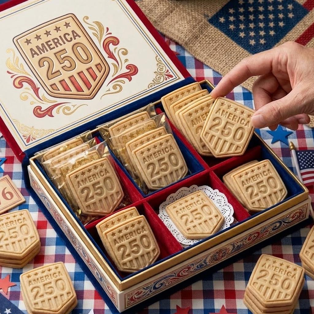 America 250 Cutter Stamp Set, USA 250th Anniversary Cookie Stamp, 4th of July Gift, Patriotic Baking, Patriotic Cookie, Clay Cutter