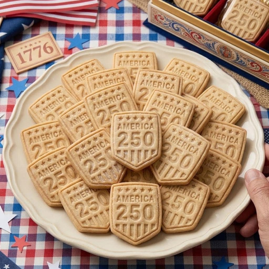 America 250 Cutter Stamp Set, USA 250th Anniversary Cookie Stamp, 4th of July Gift, Patriotic Baking, Patriotic Cookie, Clay Cutter