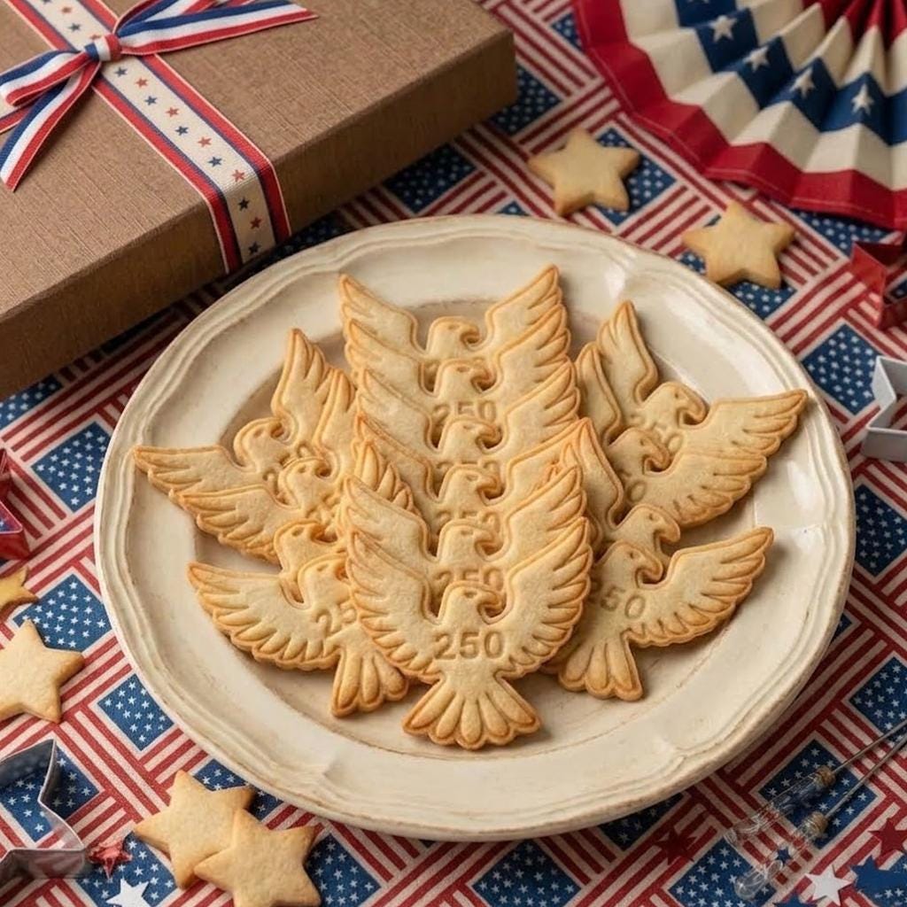 Bird 250 American Cutter Stamp, We The People USA Cookie Stamp, Independence Day Gift, Patriotic Baking, Clay Cutter, 4th Of July