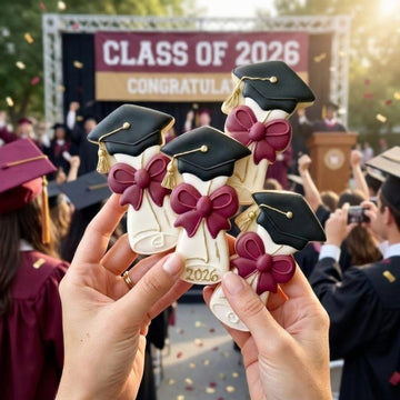 Class of 2026 Graduation Diploma Cookie Cutter, Custom Grad Cookie Cutter, Personalized Graduation Gift