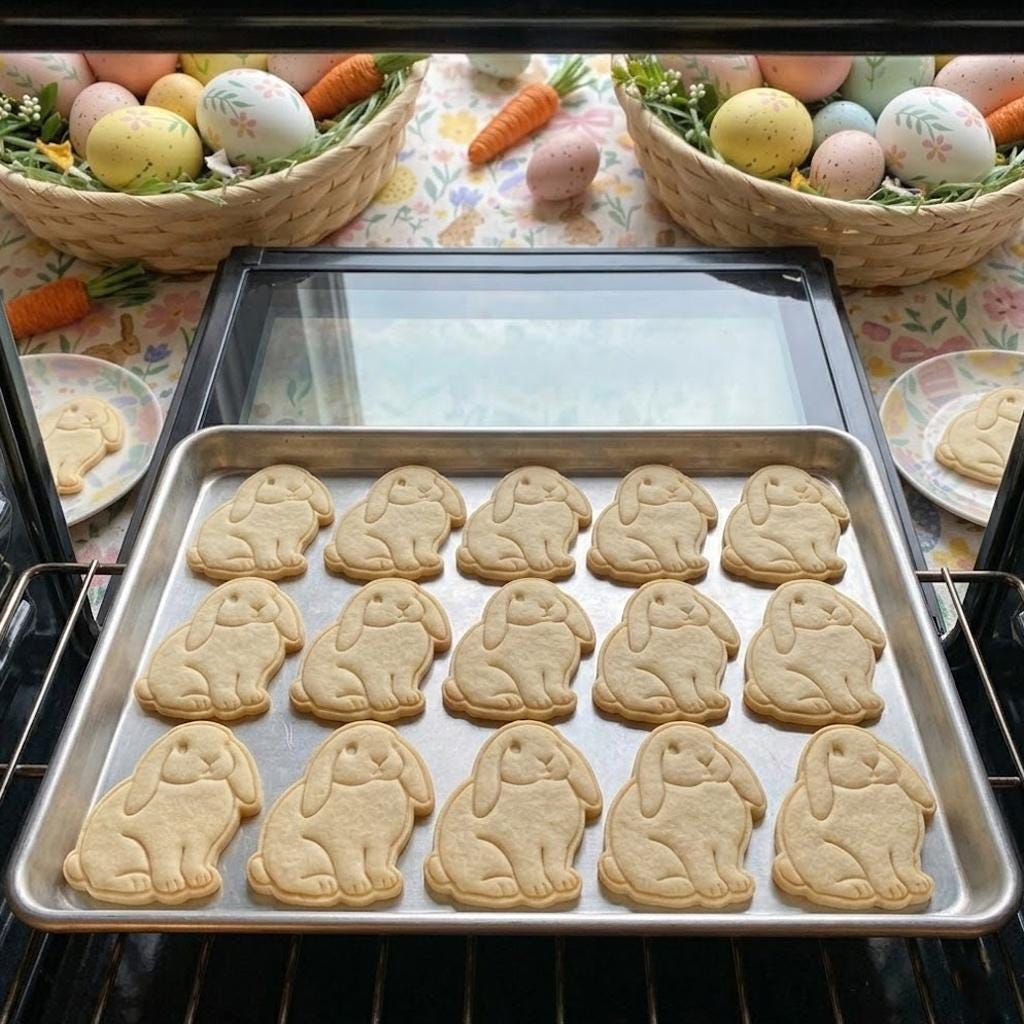 Bunny Cute Easter Cookie Cutter Stamp, Easter Day Gifts, Bunny Cutter, Easter Baking, Rabbit Easter Cookie, Rabbit Cutter, Fondant Cutter