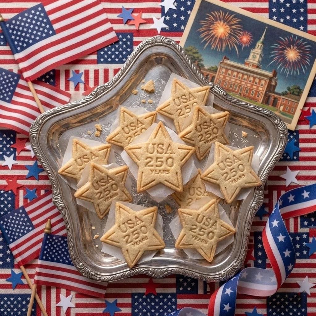 250th Anniversary Cookie Cutter Stamp, American Flag Cutter Stamp, Independence Day Gift, Patriotic Baking, 4th of July, 250 America