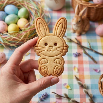 Easter Bunny Cookie Cutter Stamp, Easter Day Gifts, Bunny Cutter, Easter Baking, Rabbit Easter Cookie, Rabbit Clay Cutter, Chick Cutter
