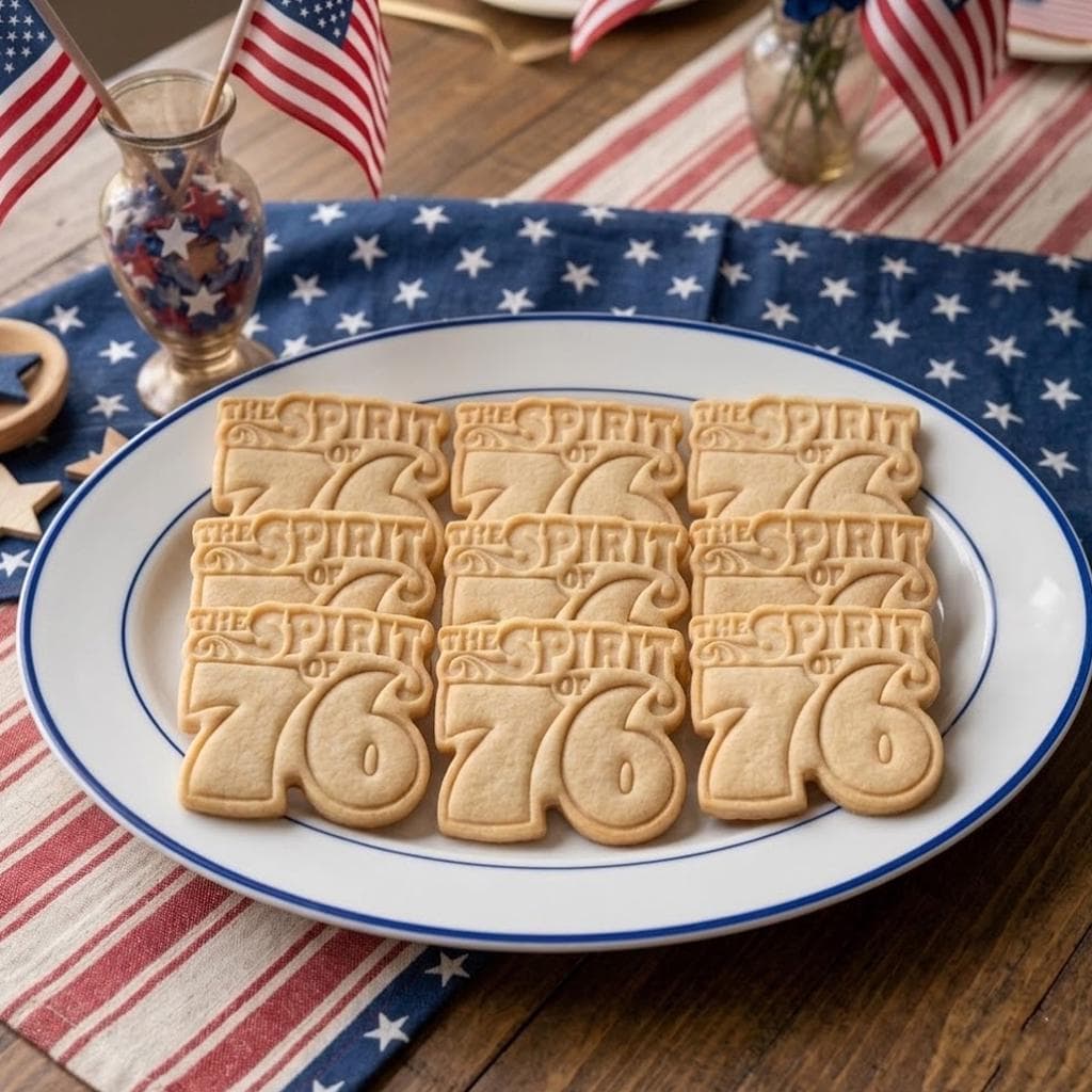 The Spirit Of 76 USA Cookie Cutter Stamp, USA 250th Anniversary, Patriotic Baking, Patriotic Cookie, Clay Cutter, Gift For Independence