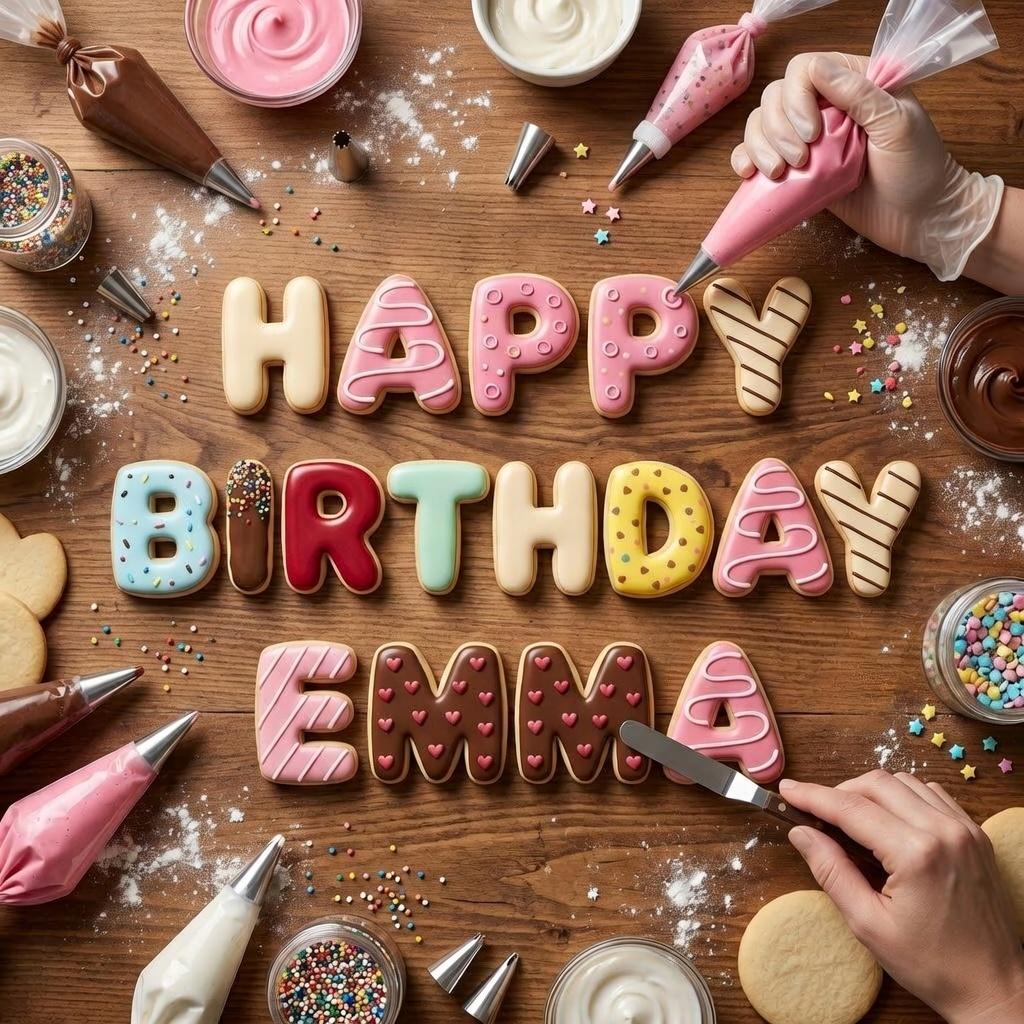 Alphabet Cookie Cutter A-Z, Letter Cookie Cutter, Personalized Name Biscuit Embosser for Birthday Cookies