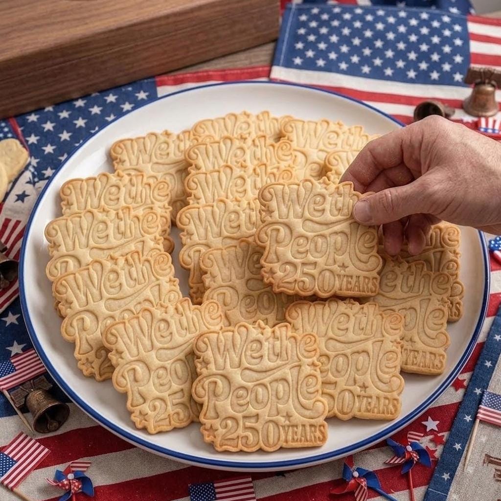 We The People 250 Years Cookie Cutter Stamp, Freedom USA Cookie Stamp, Independence Day Gift, Clay Cutter, 4th Of July, 250 Amerca