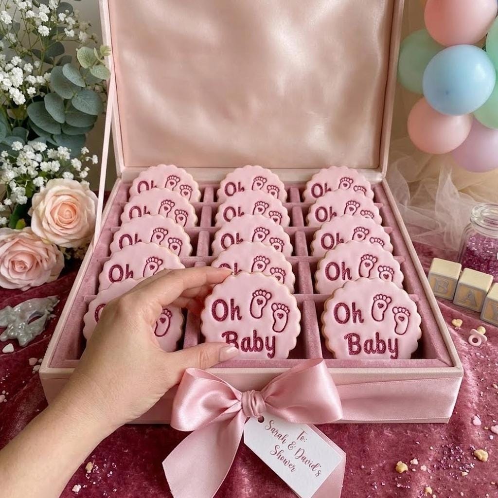 Oh Baby Cookie Cutter & Stamp, Custom Cookie, Baby Shower Cutters, Cutter Stamp Set, Baby Shower Gift, Baby Gifts, Baby Birthday