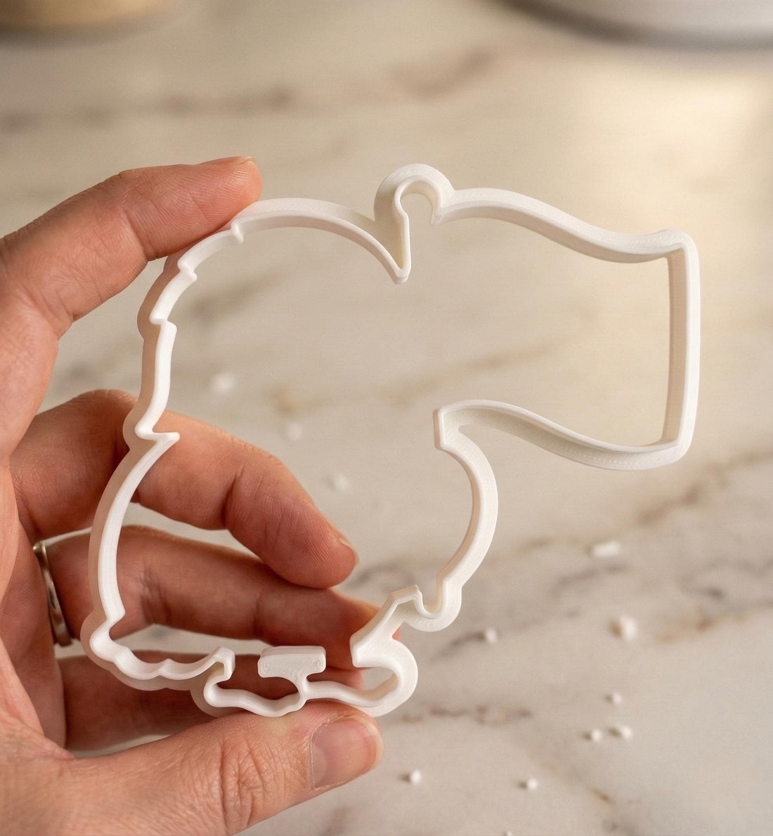 America 250th Anniversary Eagle Cookie Cutter, Fondant, Polymer Clay cutter, Bald Eagle American Flag, Patriotic 4th of July Baking