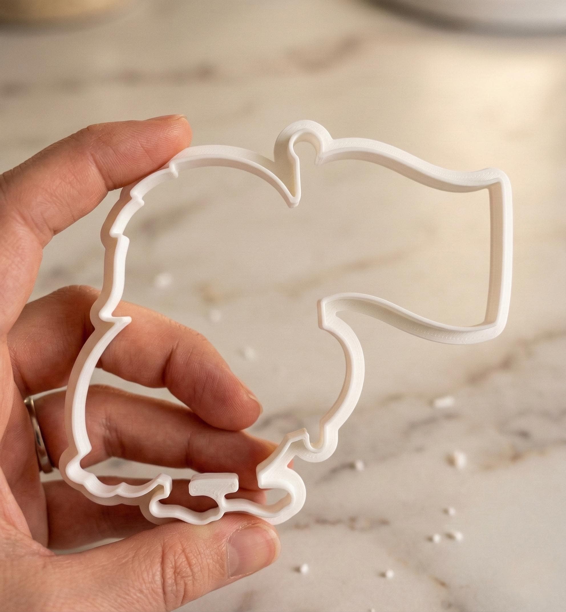 America 250th Anniversary Eagle Cookie Cutter, Fondant, Polymer Clay cutter, Bald Eagle American Flag, Patriotic 4th of July Baking