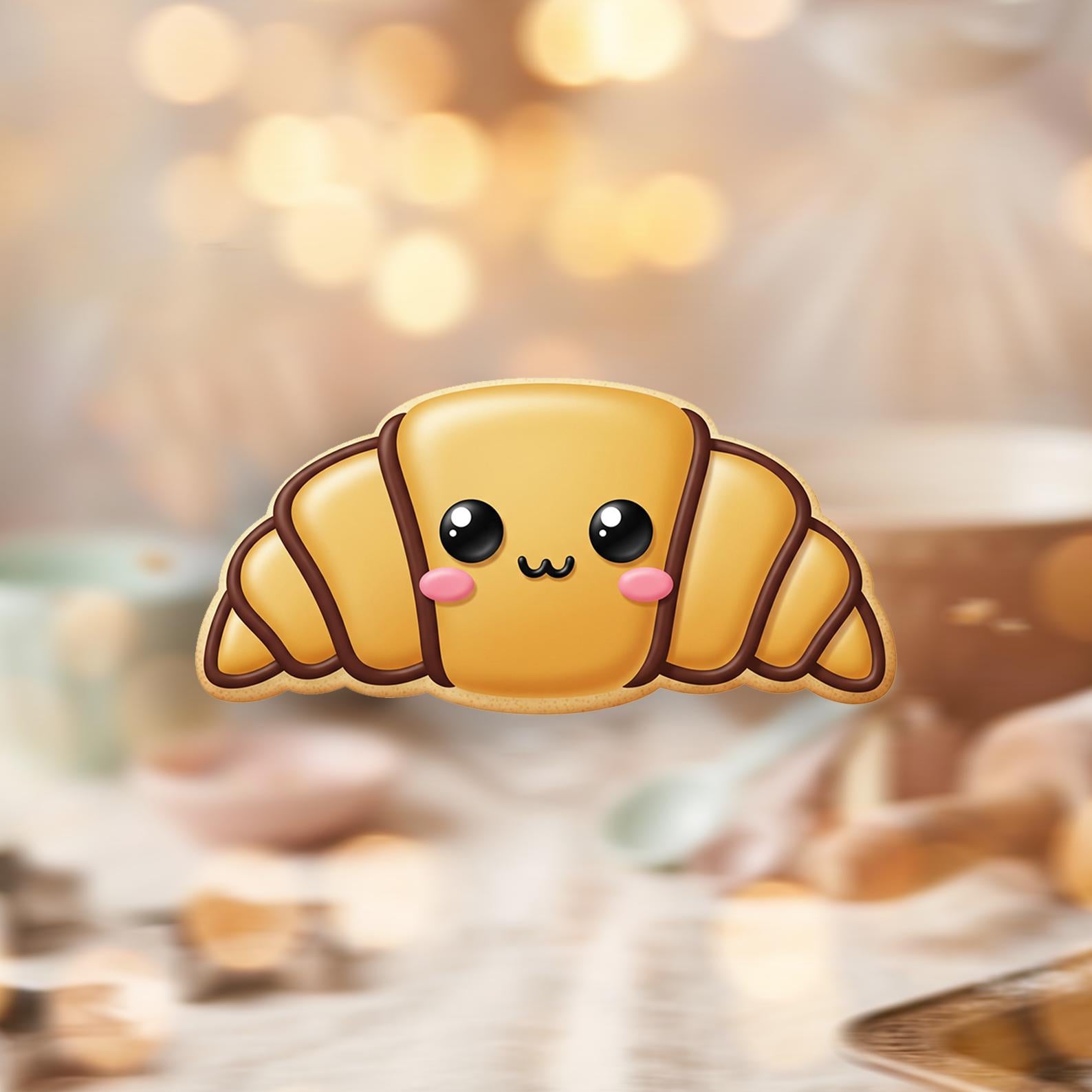 Cute Bear Toast Cookie Cutter, Kawaii Bread, Polymer Clay cutter, Fondant  , Teddy Bear Picnic Baking, Polyclay