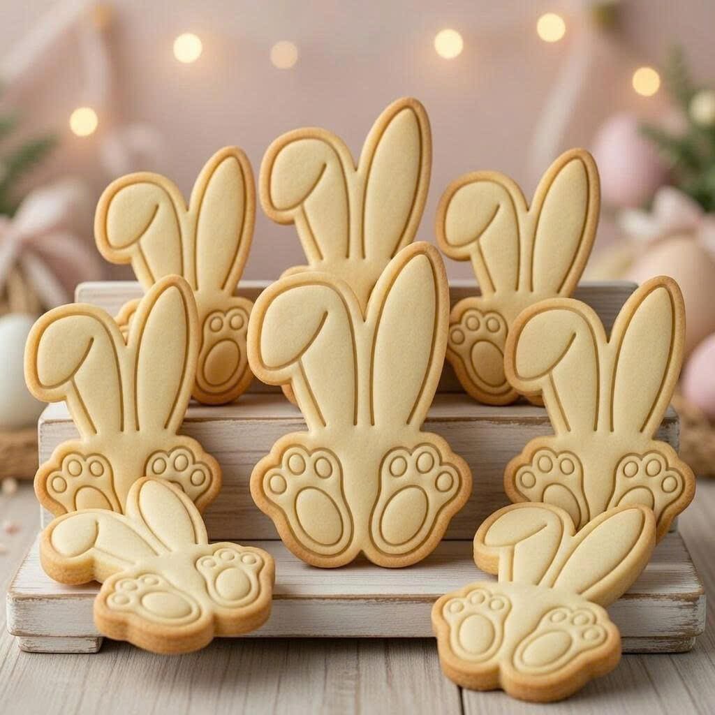 Easter Bunny Cookie Cutter & Stamp, Bunny Cookie Cutter, Easter Baking Stamp, Cute Bunny Cookie Stamp, Spring Cookie Easter Gift