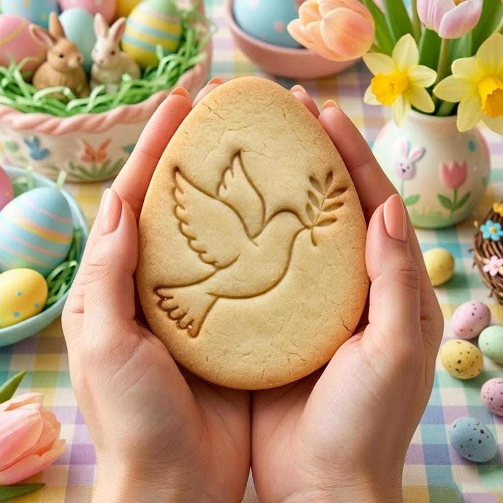 Eggs With Spring Bird Easter Cookie Cutter Stamp, Personalized Cookie, Easter Day Gifts, Bunny Cutter,  Easter Baking, Bunny Clay Cutter