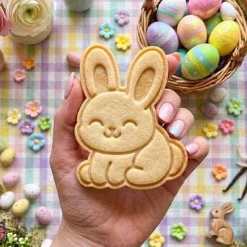 Bunny Cute Easter Cookie Cutter Stamp, Easter Day Gifts, Bunny Cutter, Easter Baking, Rabbit Easter Cookie, Rabbit Clay Cutter, Chick Cutter