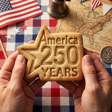 American 250 Years Cutter Stamp, USA 250th Anniversary Cookie Stamp, Independence Day Gift, Patriotic Baking, Patriotic Cookie, Clay Cutter