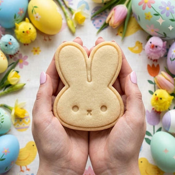 Cute Rabbit Easter Cutter Stamp, Easter Day Gifts, Bunny Cutter, Easter Baking, Rabbit Easter Cookie, Bunny Clay Cutter, Egg With Rabbit