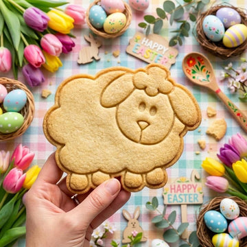 Cute Sheep Easter Cutter Stamp, Easter Day Gifts, Bunny Cutter, Easter Baking, Rabbit Easter Cookie, Egg With Rabbit, Sheep Cutter